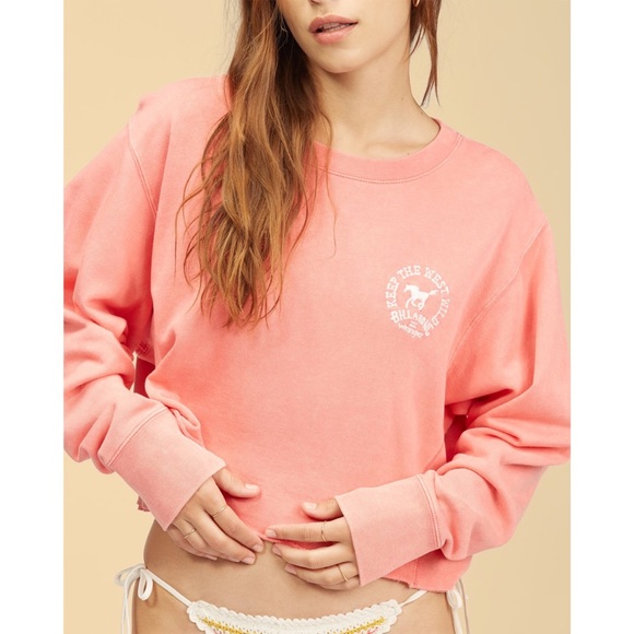 Billabong x Wrangler Cropped Sweatshirt - Picture 6 of 10